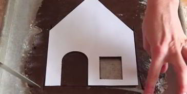 новогодний пряничный домик