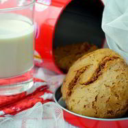 Рецепт Паровых пряников из цельнозерновой муки с медом и фундуком