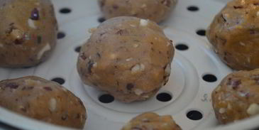 паровые пряники из цельнозерновой муки с медом и фундуком