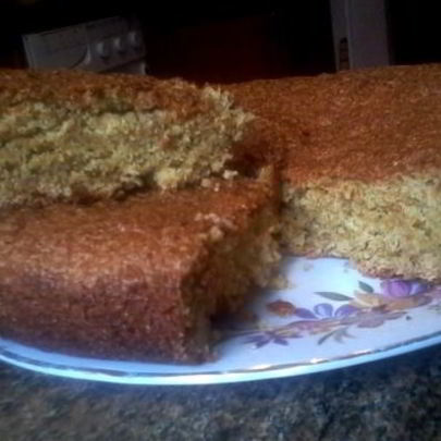 Постная коврижка с морковью