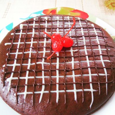 Постная шоколадная коврижка