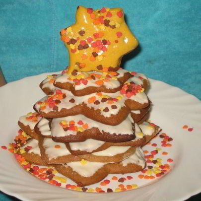 Пряничная новогодняя елочка и не только