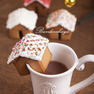 Рецепт Пряничного домика на кружку