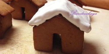 пряничный домик на кружку