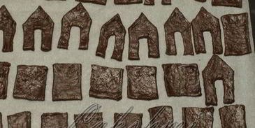 пряничные домики на чашки