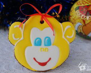 Пряники медовые расписные