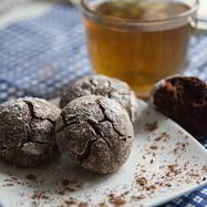 Рецепт Шоколадных пряников с трещинками