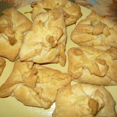 Пряные слойки с ананасом