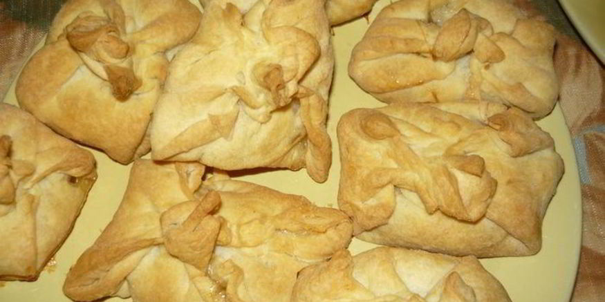 Рецепт пряных слоек с ананасом