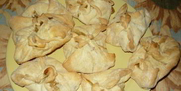 пряные слойки с ананасом