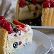 Рецепт Бисквитной шарлотки