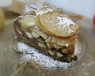 Черемуховая шарлотка