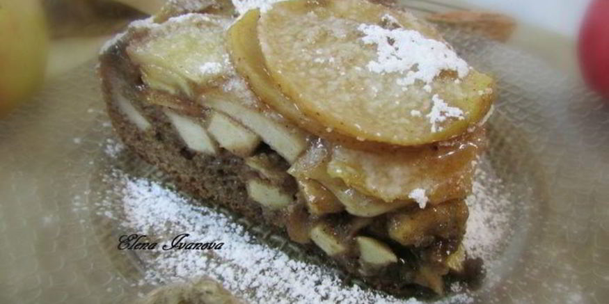 Рецепт черемуховой шарлотки