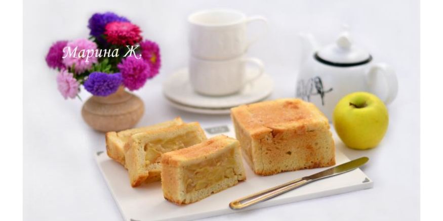 Рецепт французской яблочной шарлотки по-новому