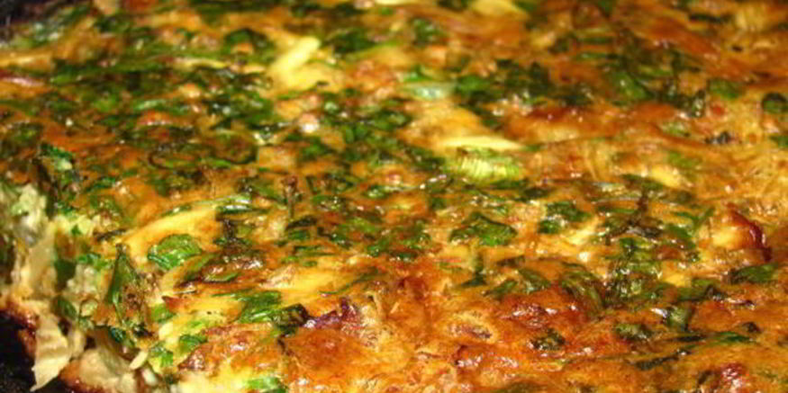 Рецепт капустной шарлотки