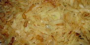 капустная шарлотка