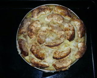 Ленивая шарлотка