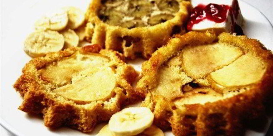 Рецепт мини шарлотка