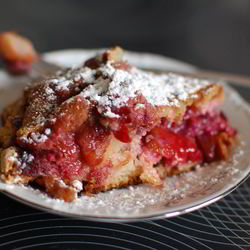 Шарлотка с яблоками