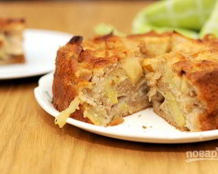 Пышная шарлотка