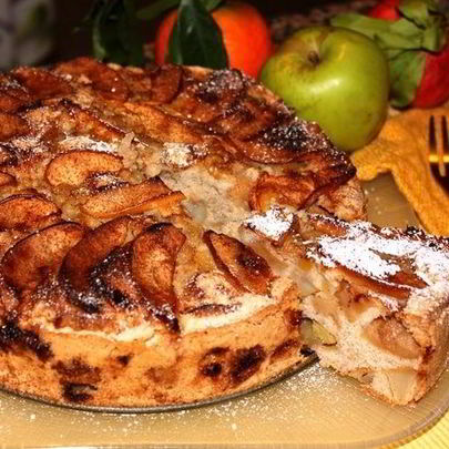 Шарлотка Ароматная без масла