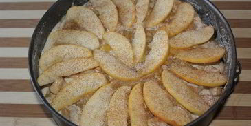 шарлотка ароматная без масла