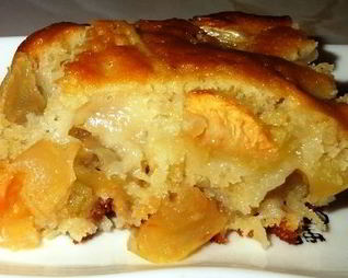 Шарлотка на кефире