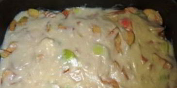 шарлотка на кефире