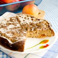 Рецепт Шарлотки на сковороде с яблоками