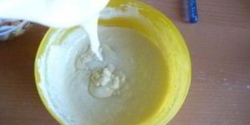 шарлотка на сметане