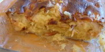 шарлотка на сметане