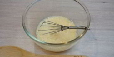 шарлотка с бананами