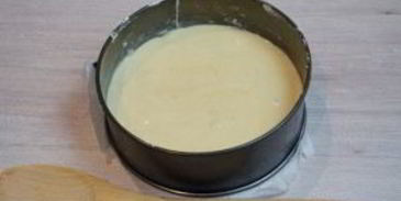 шарлотка с бананами