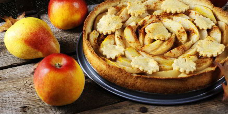 Рецепт шарлотки с грушами