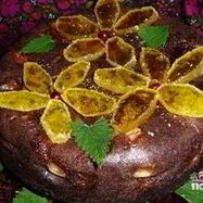 Рецепт Шарлотки с какао и яблоками