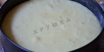 шарлотка с карамелью