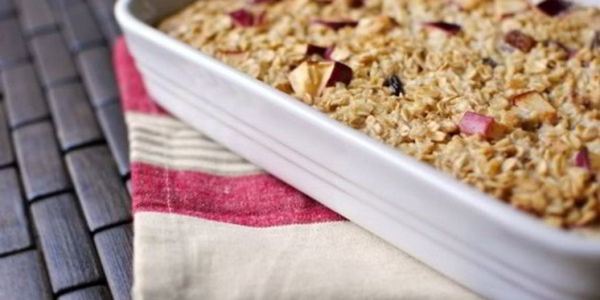 Рецепт шарлотки с овсянкого