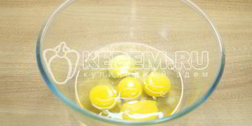 шарлотка с тыквой