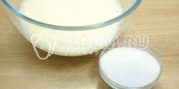 шарлотка с тыквой