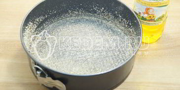 шарлотка с тыквой