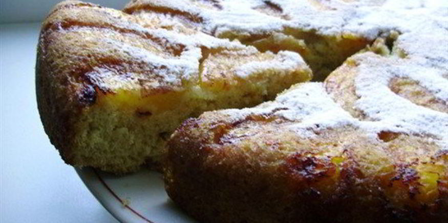 Рецепт шарлотки с вишней