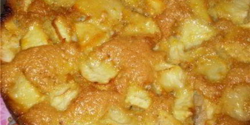 Рецепт шарлотки с яблоками