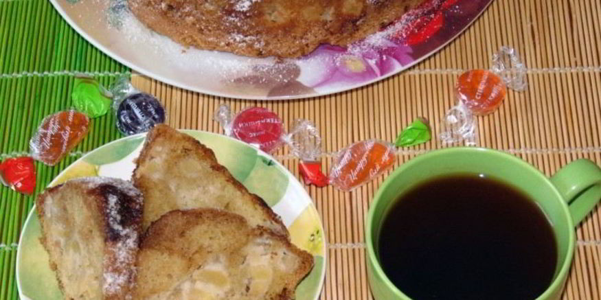 Рецепт шарлотки в аэрогриле