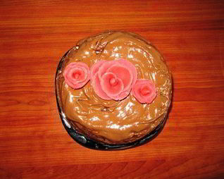 Шарлотка в шоколаде