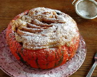 Шарлотка в тыкве