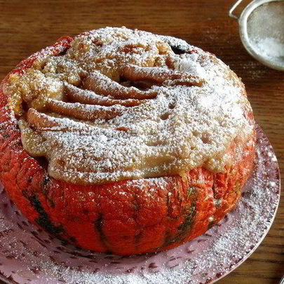 Шарлотка в тыкве