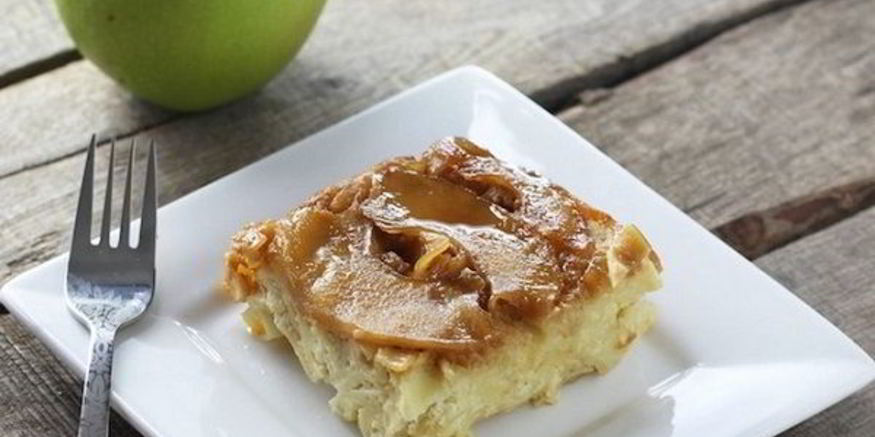 Рецепт шарлотки яблочно-творожная