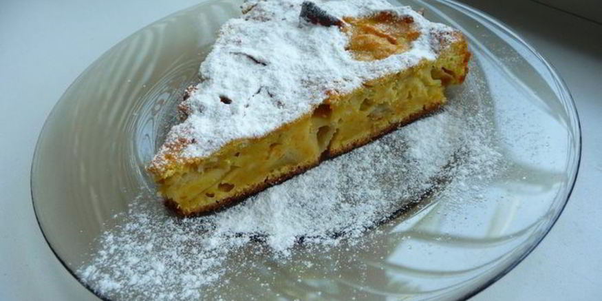 Рецепт солнечной шарлотки