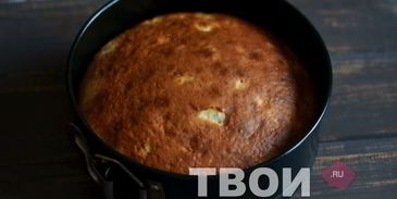 творожная шарлотка