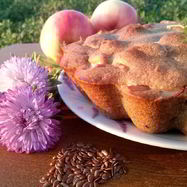 Рецепт Вегетарианской шарлотки без яиц